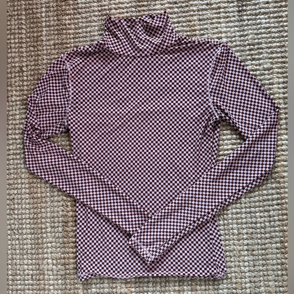 Levi’s Checkered Turtleneck